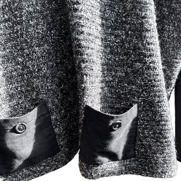 JM Collections Overhead Short Sleeve Cotton Blend Sweater Vest - Picture 4 of 9